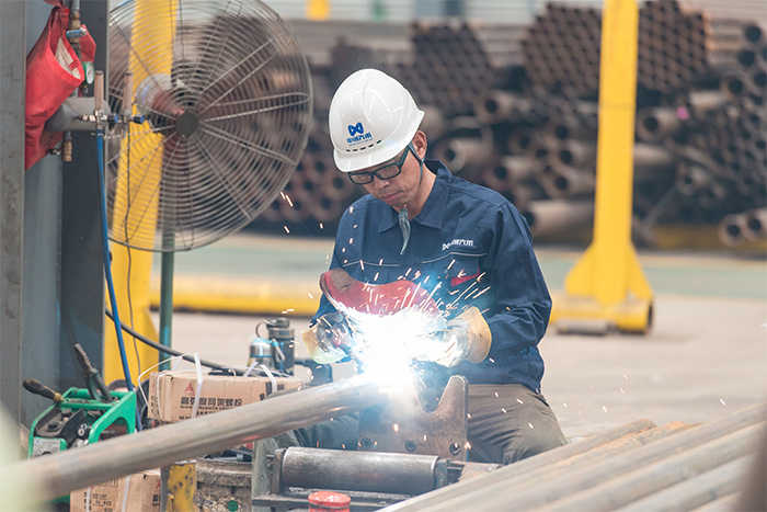 莱西网架焊接车间